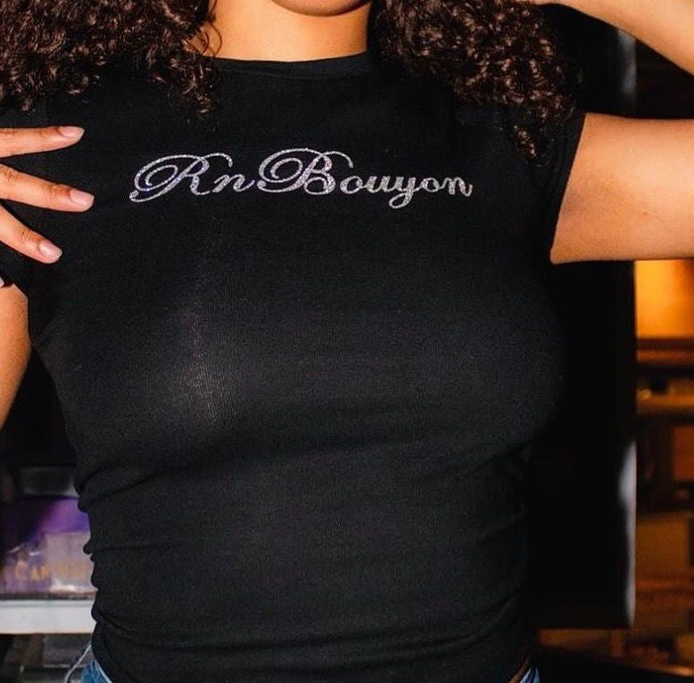 T-Shirt Noir RnBouyon Première Edition