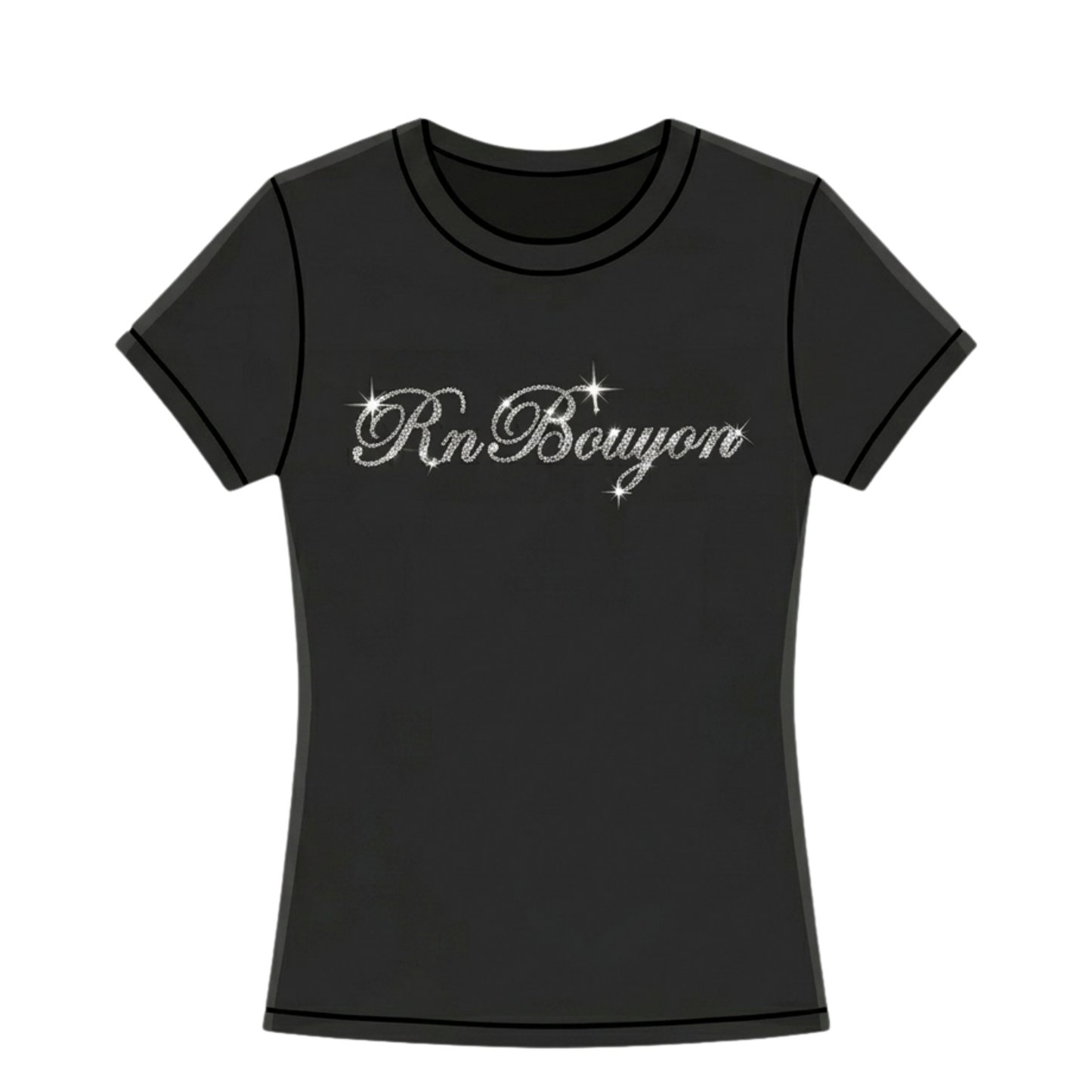 T-Shirt Noir RnBouyon Première Edition