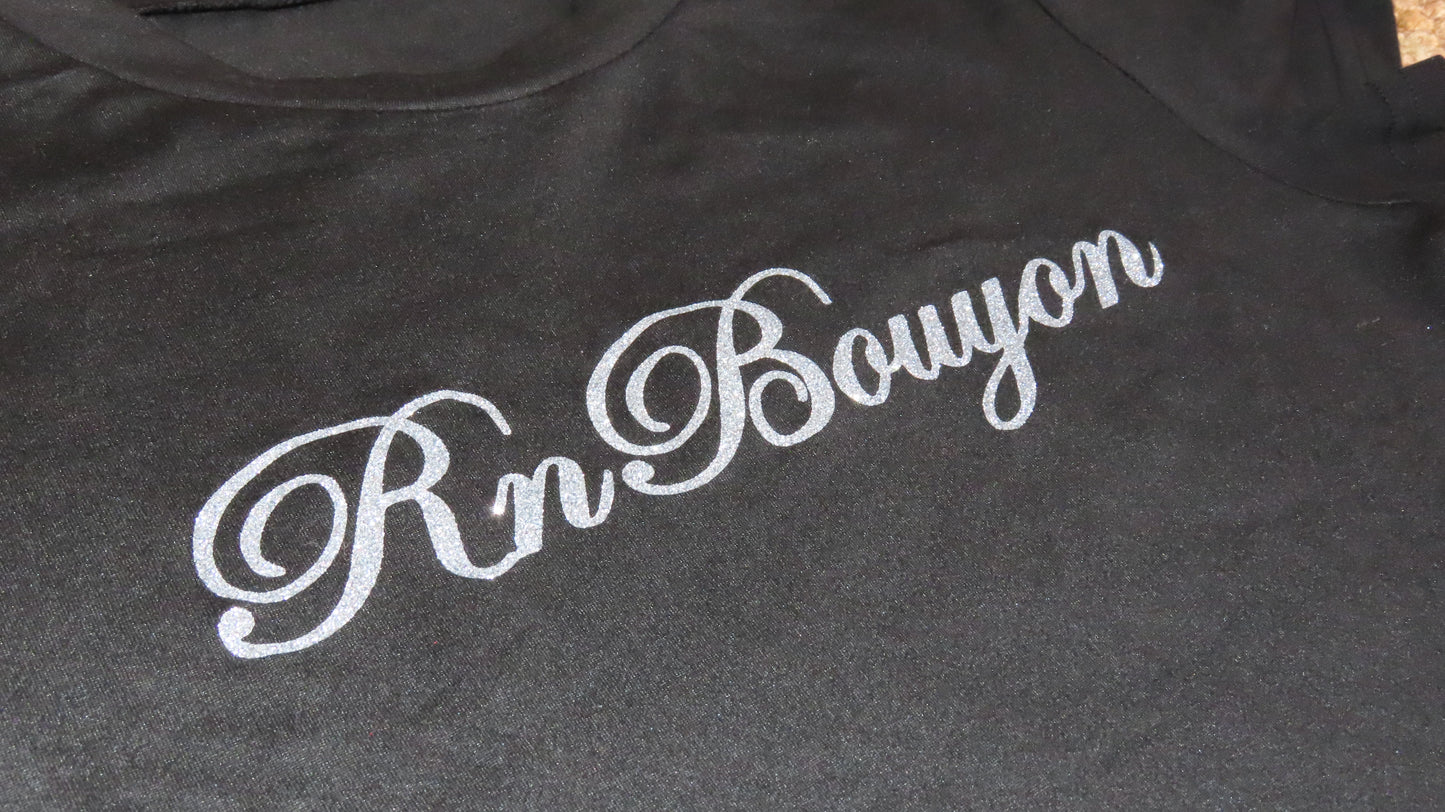 T-Shirt Noir RnBouyon Première Edition