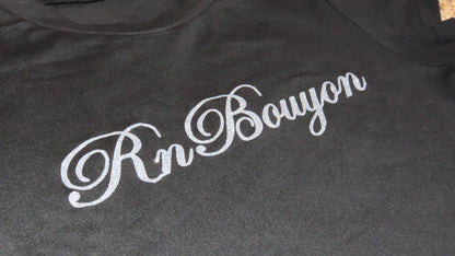 T-Shirt Noir RnBouyon Première Edition
